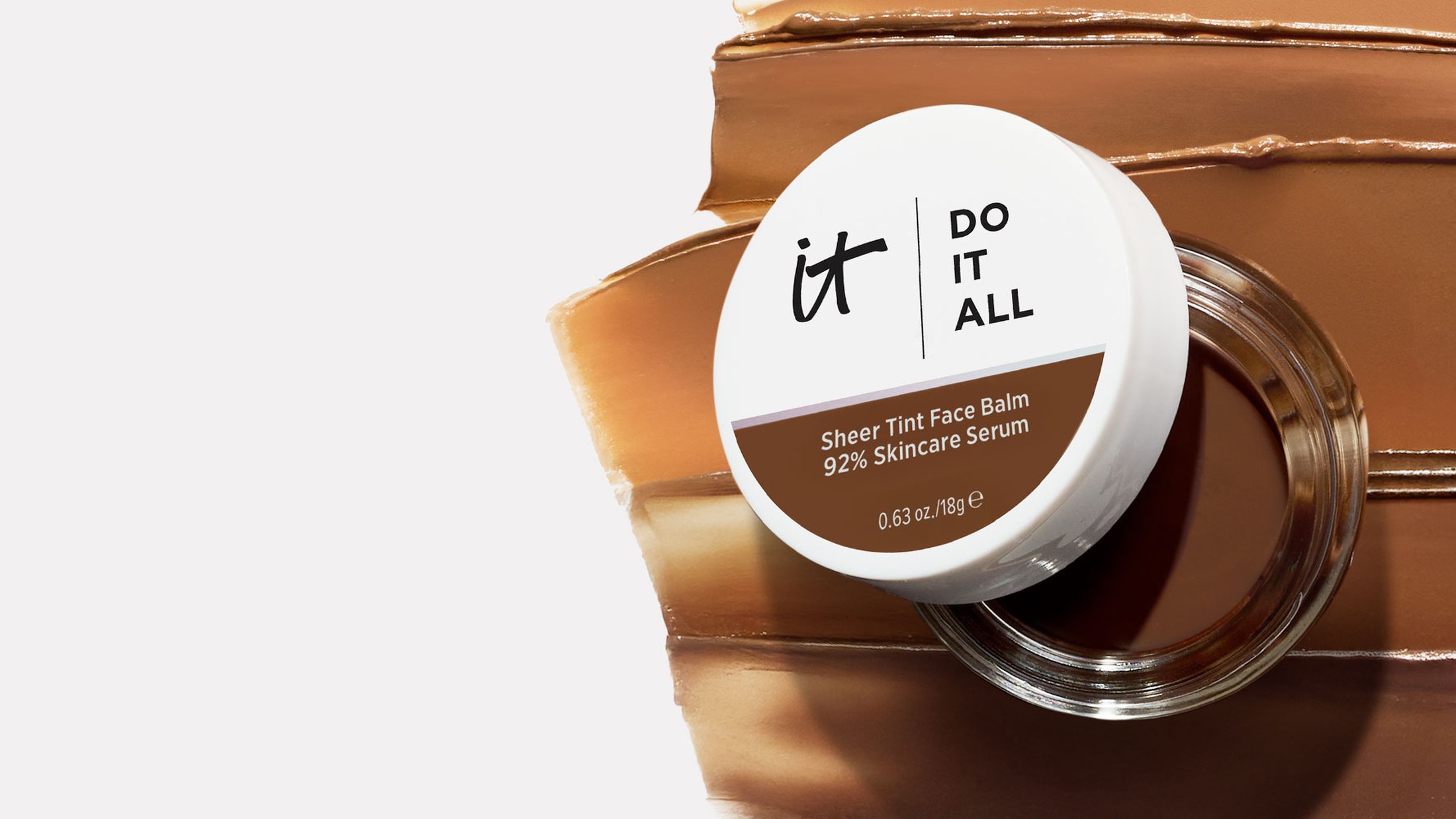It Cosmetics — texture du Do It All Face Balm